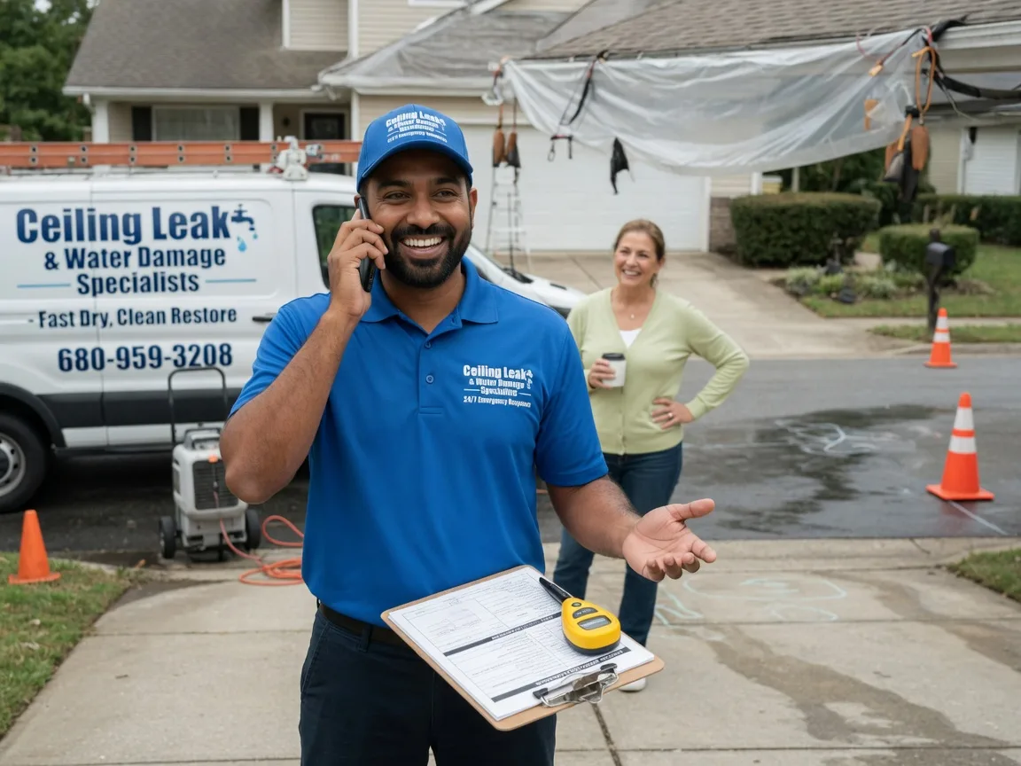 Ceiling Leak Cleanup Virgil, SD FAQs